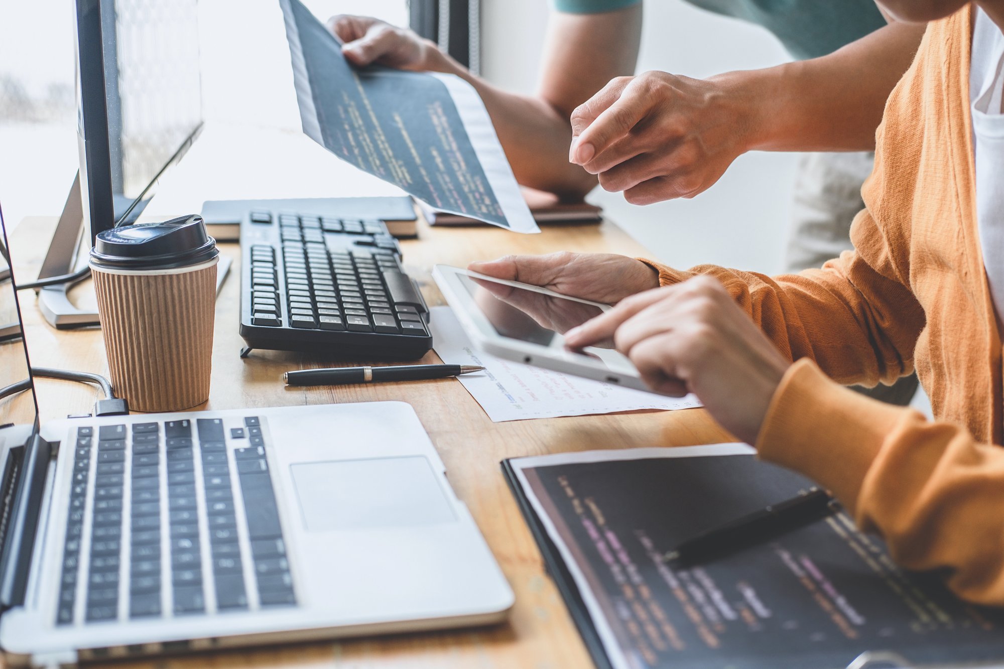 IT Staff on Laptop IT Staff on Laptop