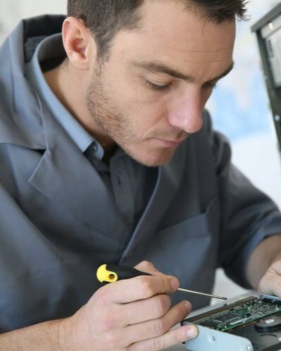 Technician fixing computer hardware-2-1 Technician fixing computer hardware-2-1